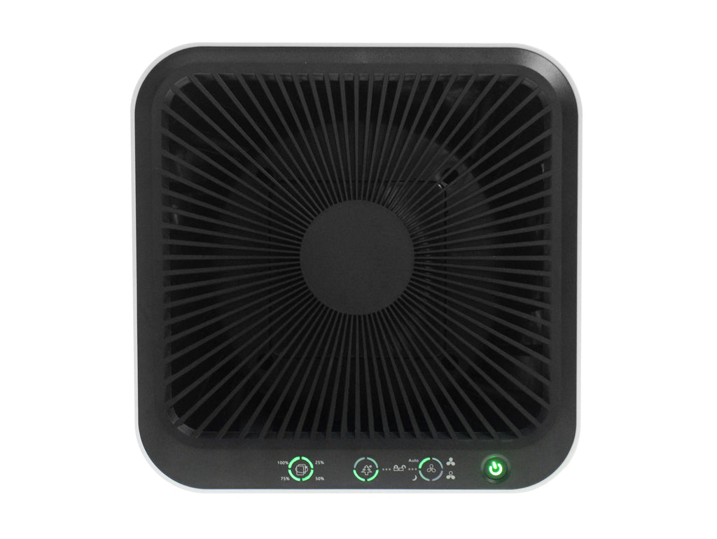 Purificateur d'air avec filtre HEPA, PM2, ioniseur, écran tactile LED, 3 vitesses et mode AUTO pour 60m2