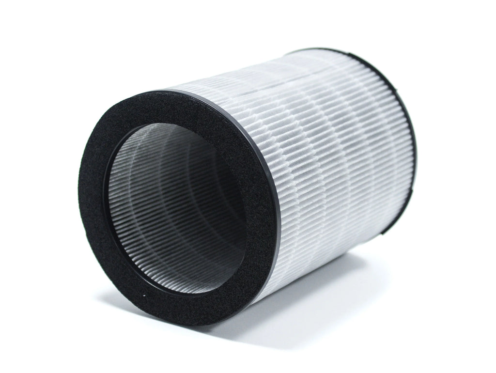 Purificateur d'air avec filtre HEPA, PM2, ioniseur, écran tactile LED, 3 vitesses et mode AUTO pour 60m2