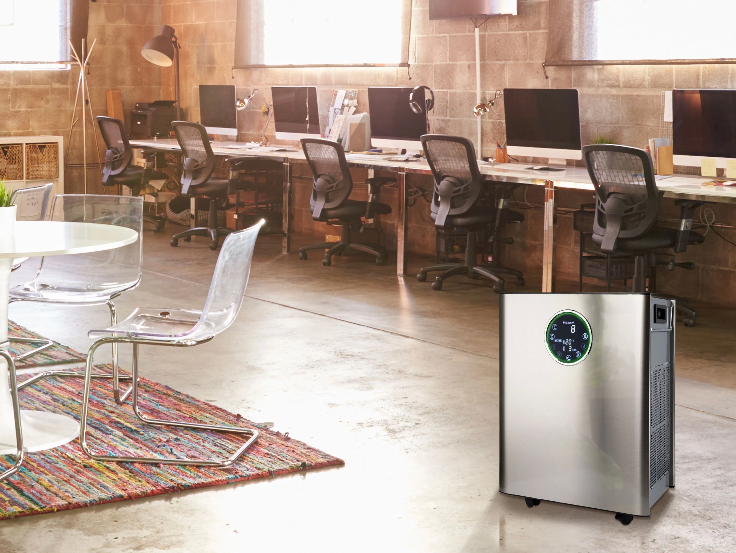 Purificateur d'air Fresh Air 250 pour pièces de 120 m² la station de qualité d'air