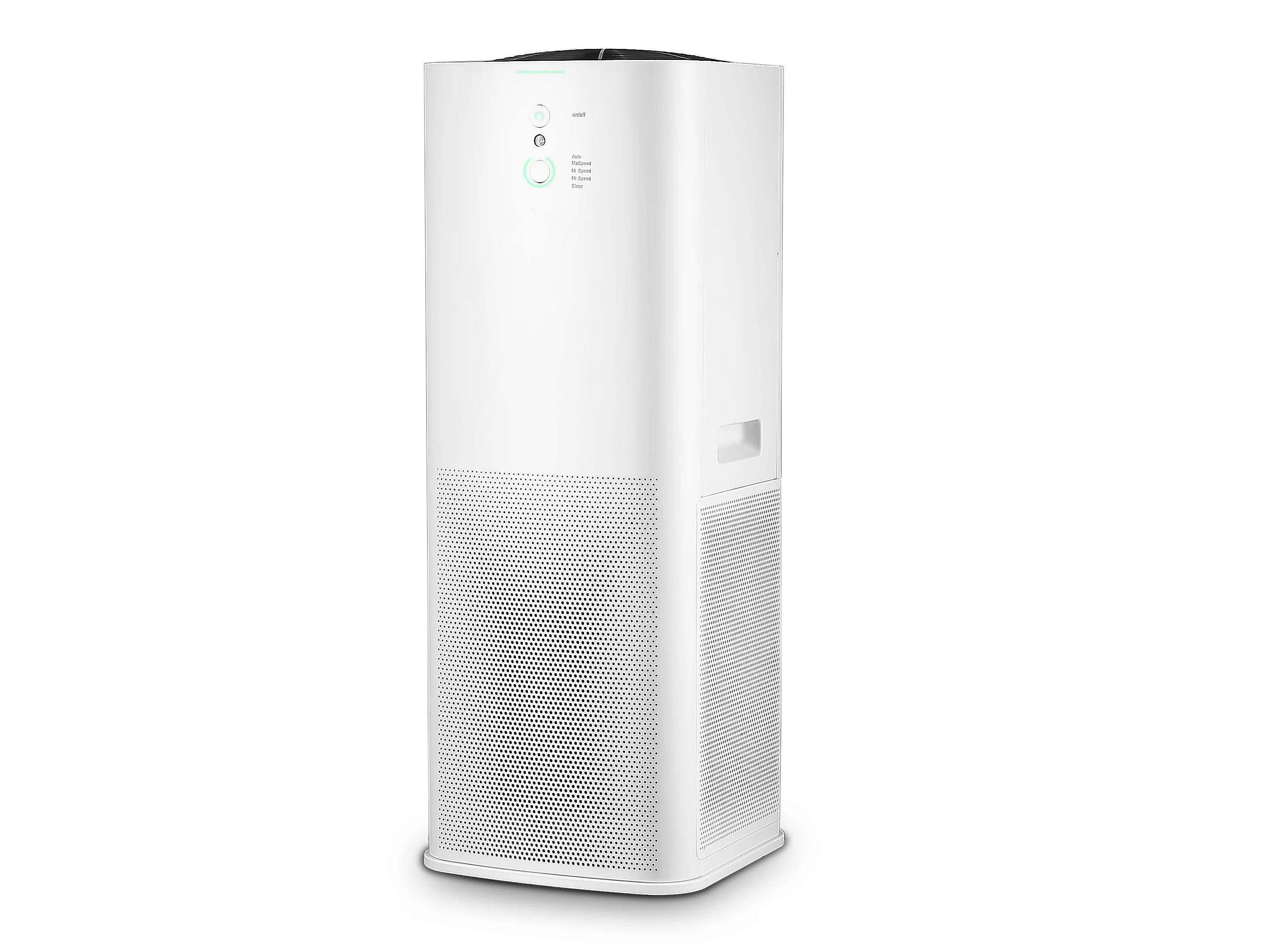 Purificateur d'air avec 2 filtres HEPA, PM2, ioniseur, écran tactile LED, 3 vitesses et mode AUTO pour 90m2