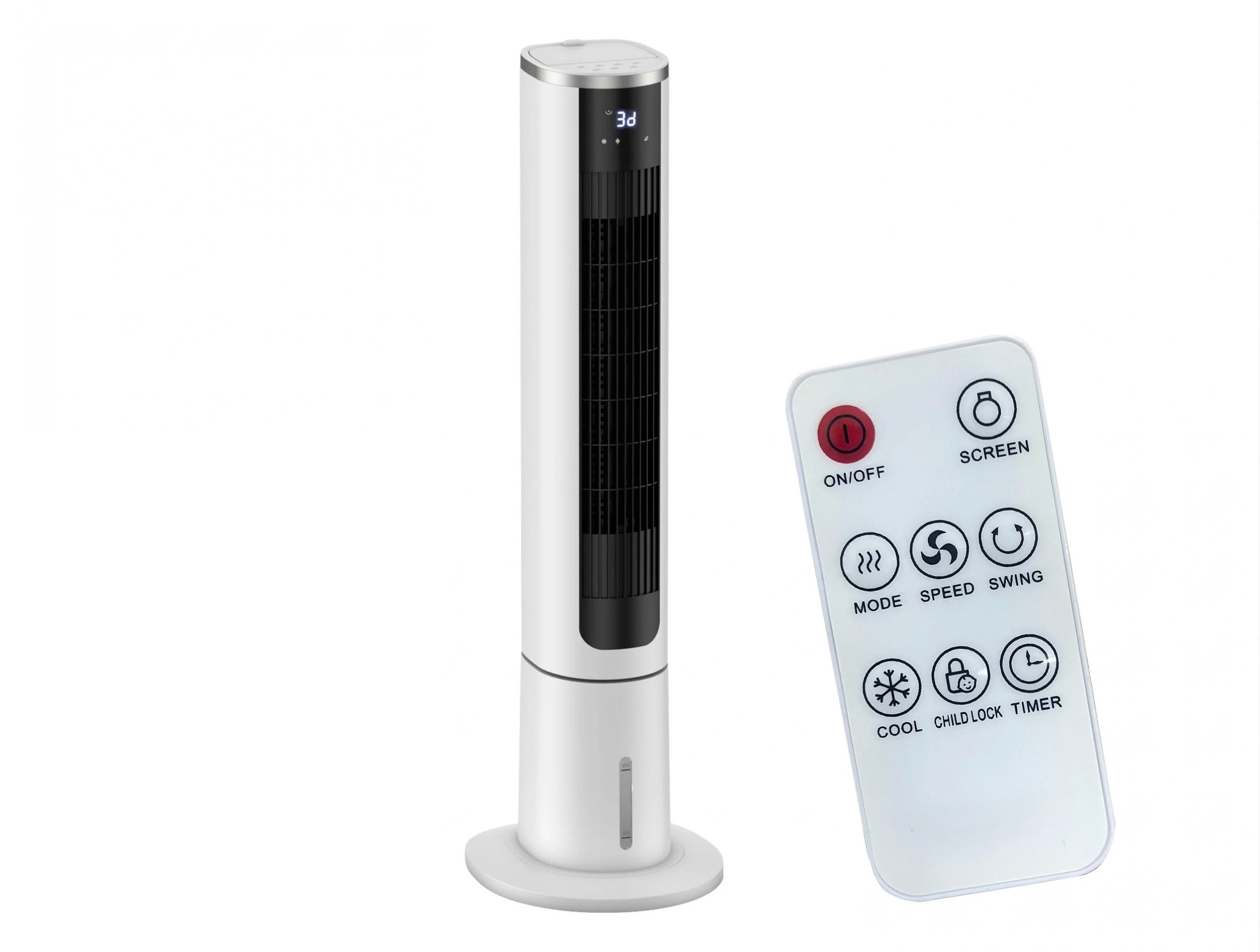 Refroidisseur évaporatif à tour numérique avec ouverture par le haut