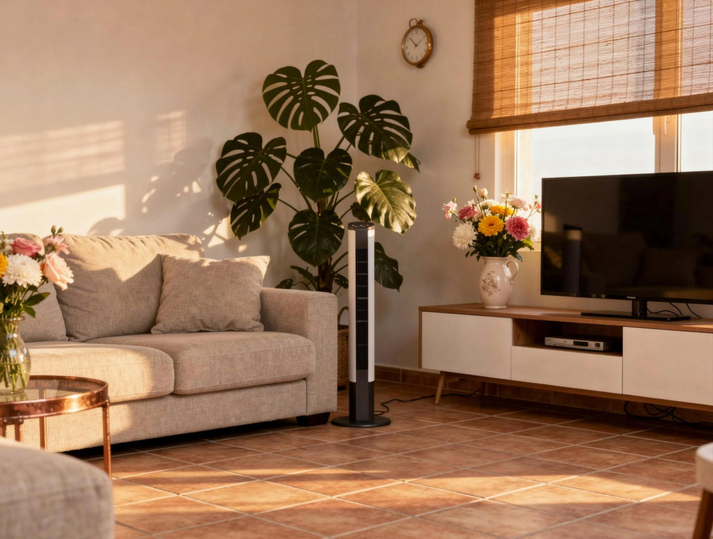 Ventilateur tour sans pales de grande hauteur